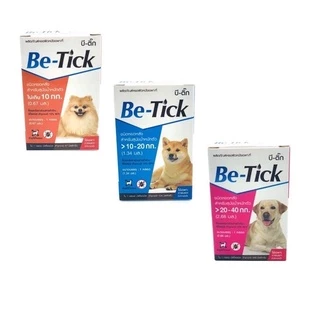 1 หลอด Be N-tick/ N-tick ผลิตภัณฑ์ป้องกันหมัดและเห็บ หยดกำจัดเห็บหมัด หยดหลัง สุนัข