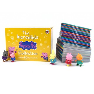 หนังสือนิทานภาษาอังกฤษ The Incredible Peppa Pig (Box set 50 เล่ม)