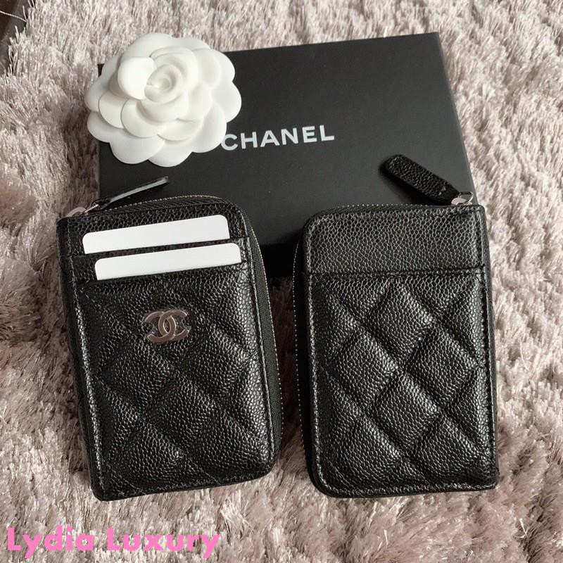 ถูกที่สุด ของแท้ 100% Chanel zippy card walletชุดเต็ม