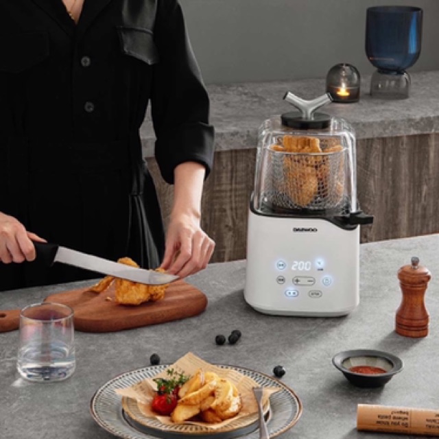 Daewoo Air Fryer K3 หม้อทอดไร้น้ำมันGen 3ทอด ปิ้งและย่าง หม้อทอดไฟฟ้า