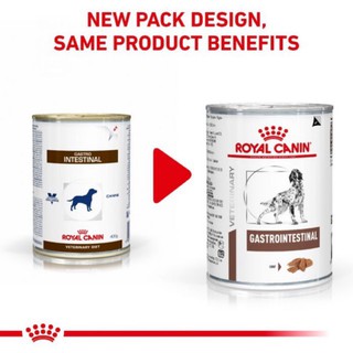 🔥 ส่งฟรี 🔥 Royal canin Gastrointestinal อาหารกระป๋องสำหรับสุนัขท้องเสีย ❥