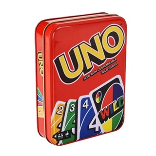 T.P. TOYS UNO WILD special BOX กล่องเหล็ก การ์ดเกมส์ CARD GAME เกมส์กระดาน