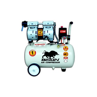 BISON ปั๊มลมไร้น้ำมัน 0.75 HP ขนาด 24 ลิตร รุ่น 550-24