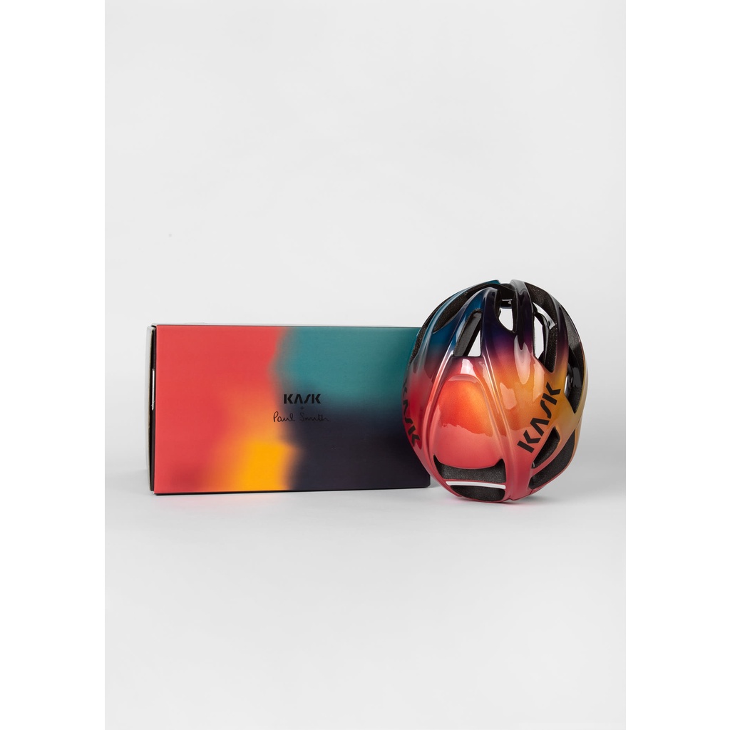 SALE !!! หมวก Paul Smith + Kask 'Artist Stripe Fade' Protone Cycling Helmet SIZE S