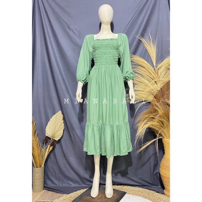 BELLA RUFFLE DRESS**