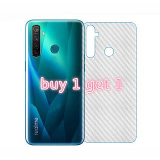 (ซื้อ 1 เเถม 1 ) ฟิล์มคาร์บอนไฟเบอร์สำหรับ OPPO realme 3  realme5 Pro