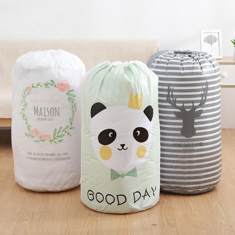 ถุงเก็บผ้านวม เสื้อผ้า หมอนผ้าห่มเครื่องนอน ขนาด6ฟุตได้ มี8ลาย ราคาถูก สินค้าพร้อมส่ง