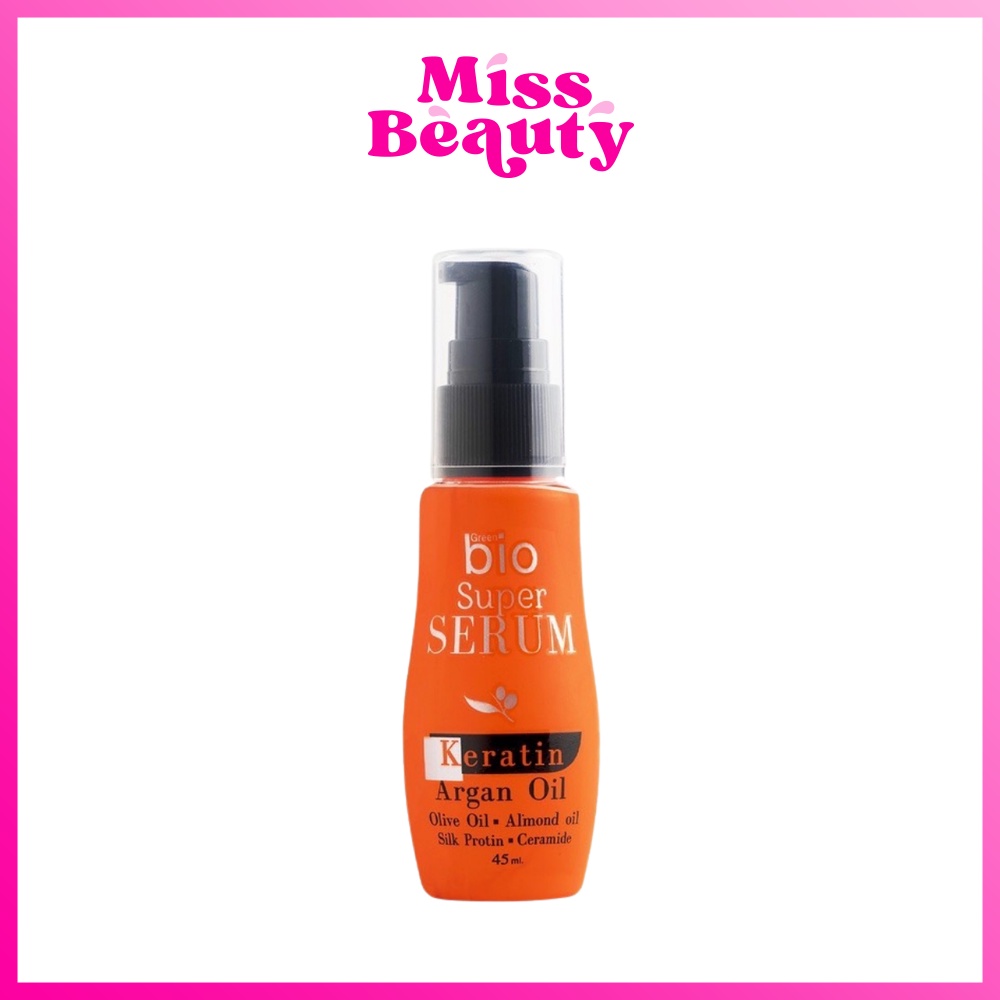 (ขวดส้ม) Green Bio Keratin Super Serum กรีน ไบโอ เคราติน ซุปเปอร์ เซรั่ม ทรีทเม้นท์