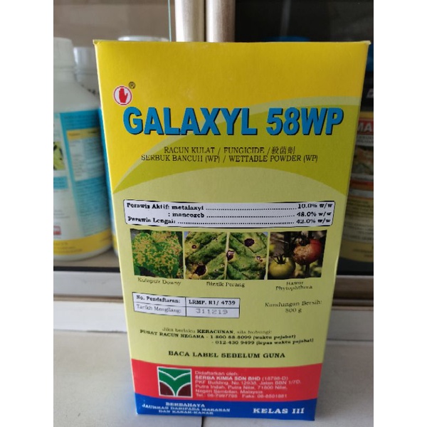 Galaxyl / Metalaxy / Durian Stem Cancer / Durian Stem Cancer / Durian Stem Roticide 500G 10% Metalax