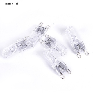 (Nanami) หลอดไฟฮาโลเจน Led G9 220V 18W 28W 33W 35W สีขาวอบอุ่น 5 ชิ้น