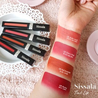 Sissala Lip Tint ลิปทินท์ซิสเซล่า ลิปปากไม่ดำ ใช้ได้ทั้งตาแก้มปาก