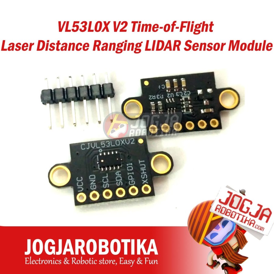 VL53L0X-V2 XL53LXX-V2 Time-of-Flight ToF เลเซอร์ระยะทางตั้งแต่เซนเซอร์โมดูล I2C