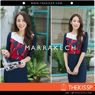 SHP074 : MARRAKECH dress🍎 use code " KISSPMAR " discount 100.-