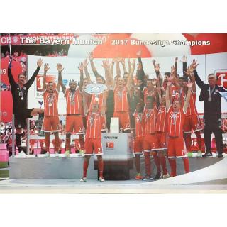 FC Bayern Munich 2017: Bundesliga Champions, โปสเตอร์ทีมฟุตบอล ไบเอิร์นมิวนิก