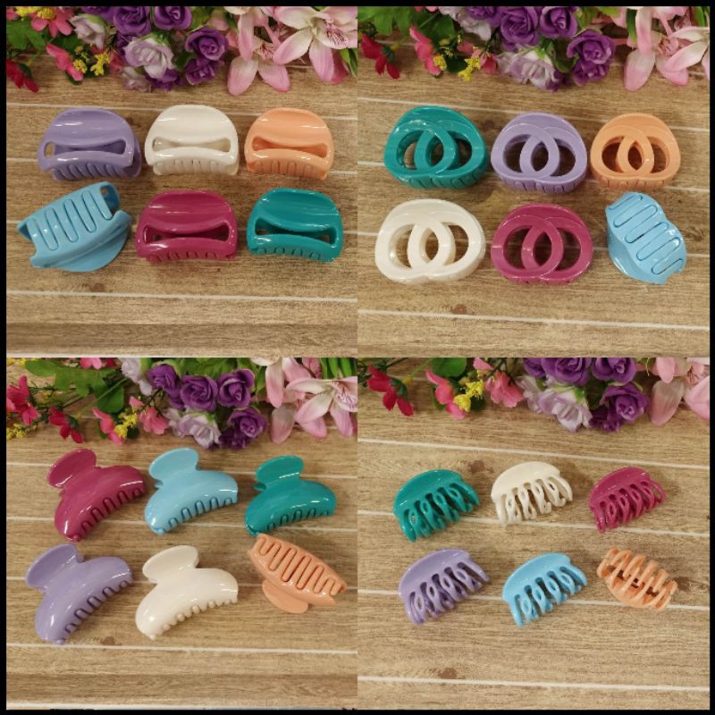 [[[12แบบ]]] กิ๊ฟหนีบผม RC สีหวาน มี 2ขนาด