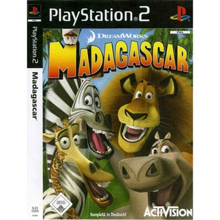 แผ่นเกมส์ Madagascar PS2 Playstation 2 คุณภาพสูง ราคาถูก