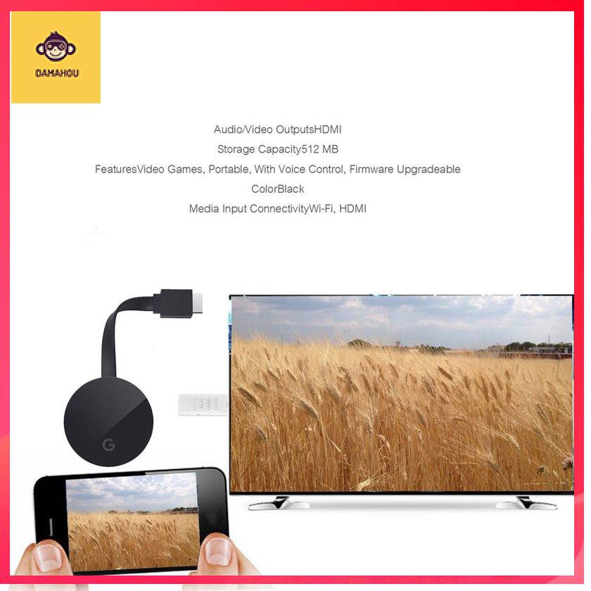 ☆IN STOCK☆Google Chromecast (3rd Generation) Streaming Media Player