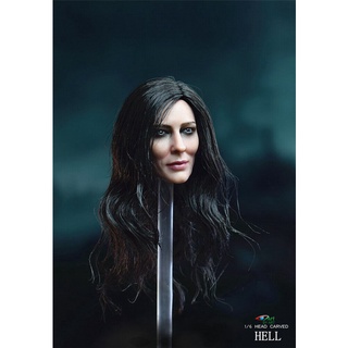 By-art 1:6 BY-T9 Hela Cate Blanchett Head Sculpt สําหรับของเล่นฟิกเกอร์ผู้หญิง 12 นิ้ว