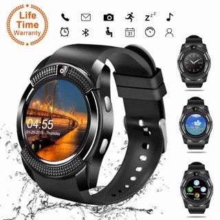 นาฬิกาโทรศัพท์ Smart Watch รุ่น V8 Bluetooth นาฬิกาบูลทูธ