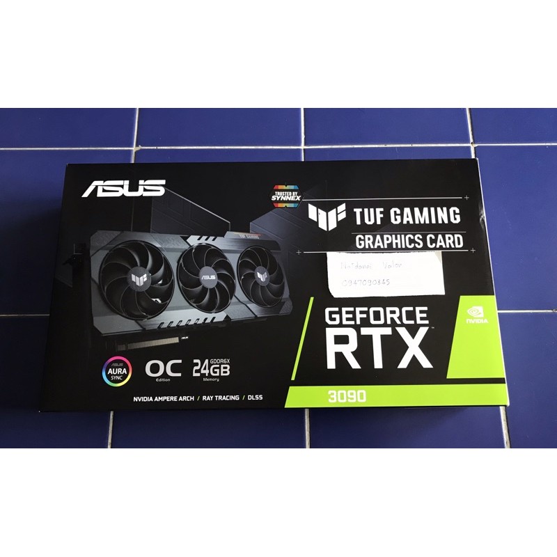 [ขาย] ASUS TUF GAMING RTX 3090 OC มือสอง สภาพใหม่