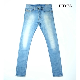 ยีนส์ Diesel เอว 33-34 สีฟอกอมสนืม ผ้านุ่ม ยืด ขาเดฟ