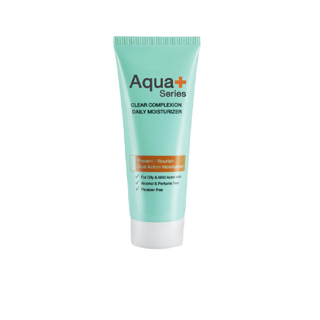 [ลด 25%] AquaPlus Clear Complexion Daily Moisturizer 50 ml. มอยส์เจอร์ไรเซอร์บำรุงผิว ลดสิว คุมมัน ให้ผิวชุ่มชื้น