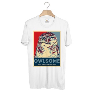 BP97 เสื้อยืด Animal Speak : OWLSOME