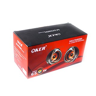 OKER ลำโพงคอม M3 Speaker USB/650W - สีดำ