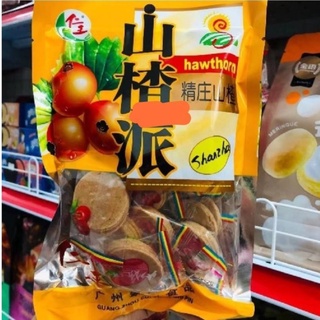 仁王山楂派山楂饼160g Howthorn ซันจา ห่อส้ม ขนาด 160 กรัม