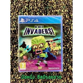 แผ่นเกม ps4 มือหนึ่ง / 8 - Bit Invaders! / zone 2