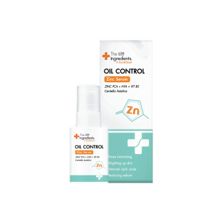 เซรั่มซิงค์ [The Ingredients] oil control zinc serum คุมมันอยูหมัด มั่นใจตลอดวัน 1 ขวด