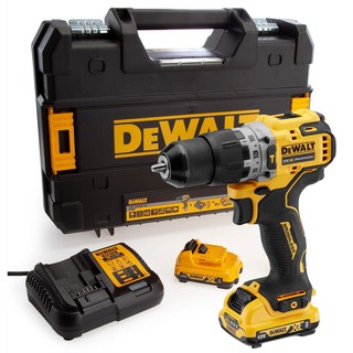 DEWALT สว่านกระแทก12V DCD706D2 พร้อมแบต2ก้อน1ที่ชาร์จ