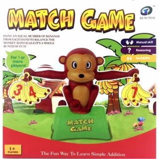 เกมส์ลิงบาลานซ์กล้วย Match Game