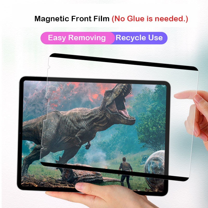 ฟิล์มกันรอยหน้าจอ แบบแม่เหล็ก สําหรับ Huawei MediaPad M5 Lite M6 M5 10.8 Huawei Matepad 10.4 Pro 10.8 11
