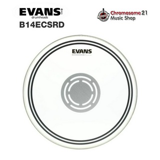 หนังกลองสแนร์ Evans B14ECSRD EC2S Reverse Dot ขนาด14นิ้ว " แบบใส น้ำมัน 2 ชั้น