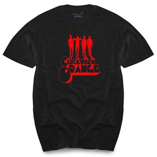 เสื้อยืดผ้าฝ้าย 100% พิมพ์ลาย CLOCKWORK ORANGE สําหรับผู้ชาย