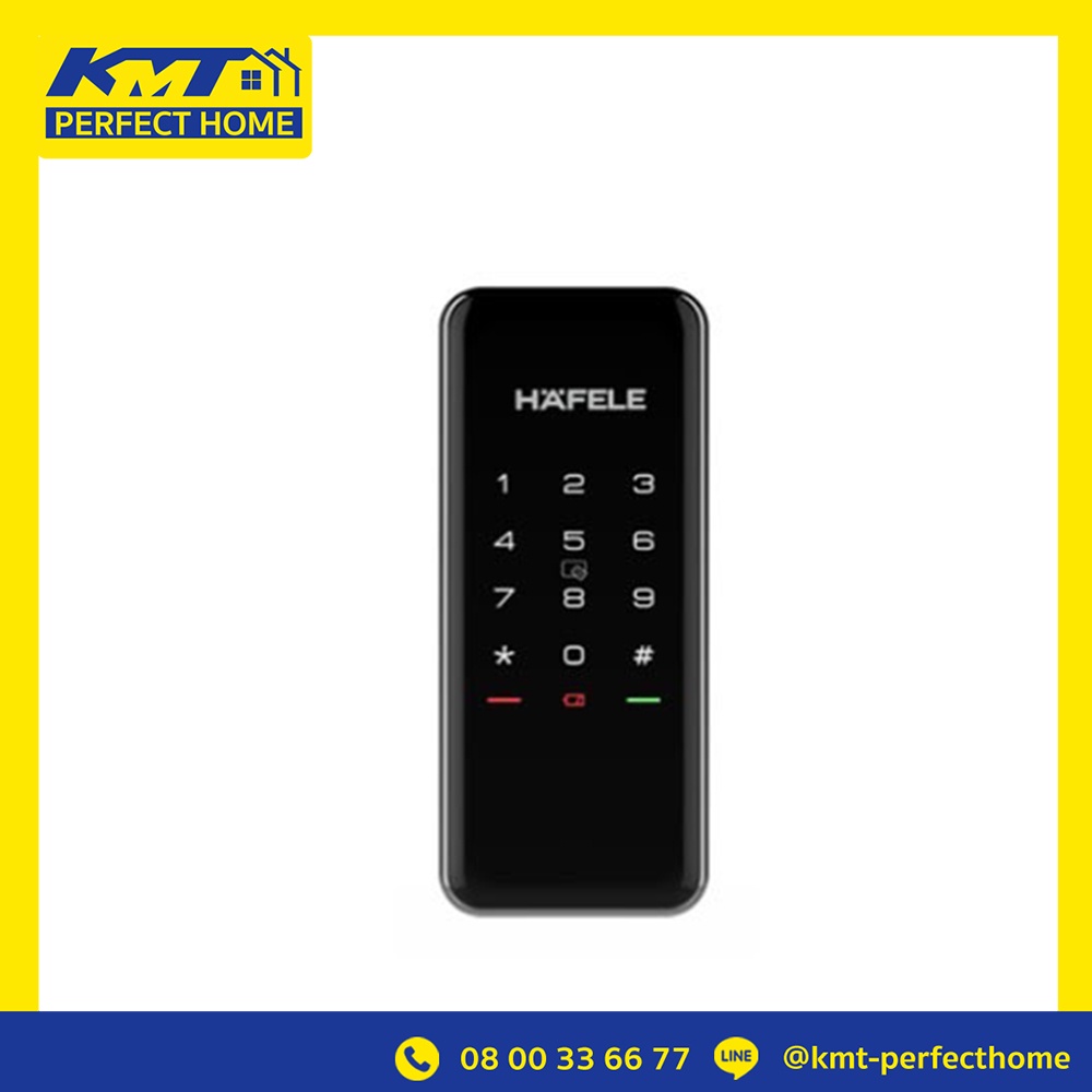 ชุดล็อคประตูระบบดิจิตอล ER4900 Digital Door Lock กลอนประตูดิจิตอล 499.56.236 HAFELE/Black