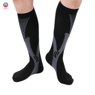 Men Compression Socks Orthopedic Support Stockings Calf Guard Protector for Running Football Skiing