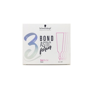 Schwarzkopf Professional Bond Astic Form Re-Set Serum 2ml.x4 (6755) ชวาร์สคอฟ โปรเฟสชั่นแนล บอนด์ดาสทิค ฟอร์ม บอนด์ รีเซ็ท เซรั่ม