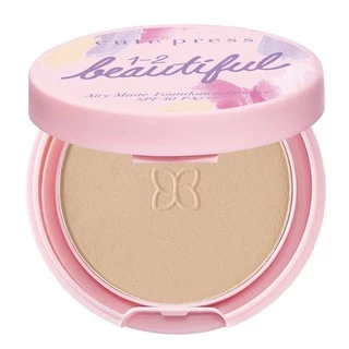 แป้งพัฟ CUTE PRESS 1-2-BEAUTIFUL AIRY MATTE FOUNDATION POWDER SPF 30 PA+++ - 02 LIGHT BEIGE (ไซส์มินิ) ขนาด 5g