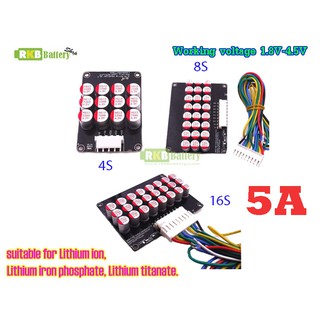 [พร้อมส่ง] Active Balance 1.8V-4.5V Li-ion LiFePo4 NMC Lithium titanate 6A แอคทีฟบาลานซ์ 4s 8s 13s 14s 15s 16s 17s