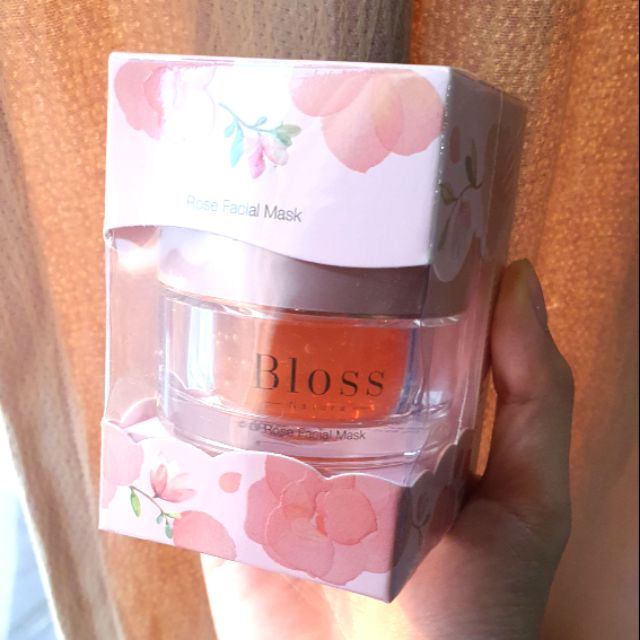 ราคารวมส่ง 🌹 Bloss Natura Rose Facial Mask