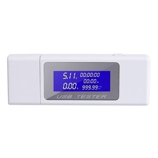 แท่งชาร์จ เทส วัด ทดสอบ แรงดัน กระแส กำลัง ความจุรวม ผ่านพอร์ต USB Keveisi KWS-1705A USB Monitor Charger Meter Tester Ba