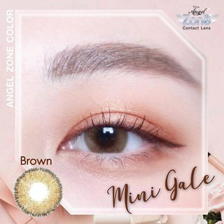คอนแทคเลนส์ Angelzone Color รุ่น Mini Gale สีน้ำตาล