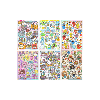 สติ๊กเกอร์ ไดคัท กันน้ำ ลอกแล้วติดได้เลย Sticker die-cut x New [รหัสG]