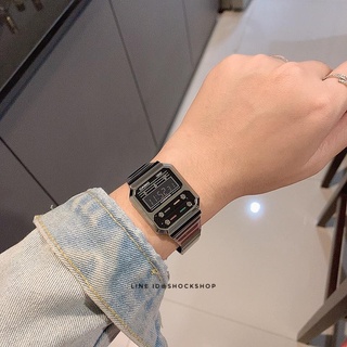 Casio A100WEGG-1A รุ่นใหม่ นาฬิกาคาสิโอ ของแท้ ส่งฟรี