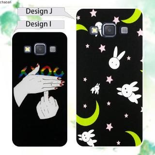 เคสโทรศัพท์ซิลิโคนพิมพ์ลายกระต่ายแบบนิ่ม samsung a 3 a 5 a 6 a 7 a 8 a 9 star pro plus e 5 e 7 2016 2017 2018