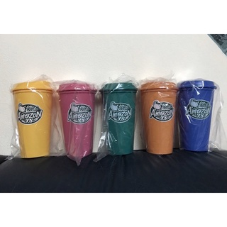 Amazon แก้วอเมซอน COLORFUL REUSABLE CUP ขนาด 16 ออนซ์  (ของแท้)