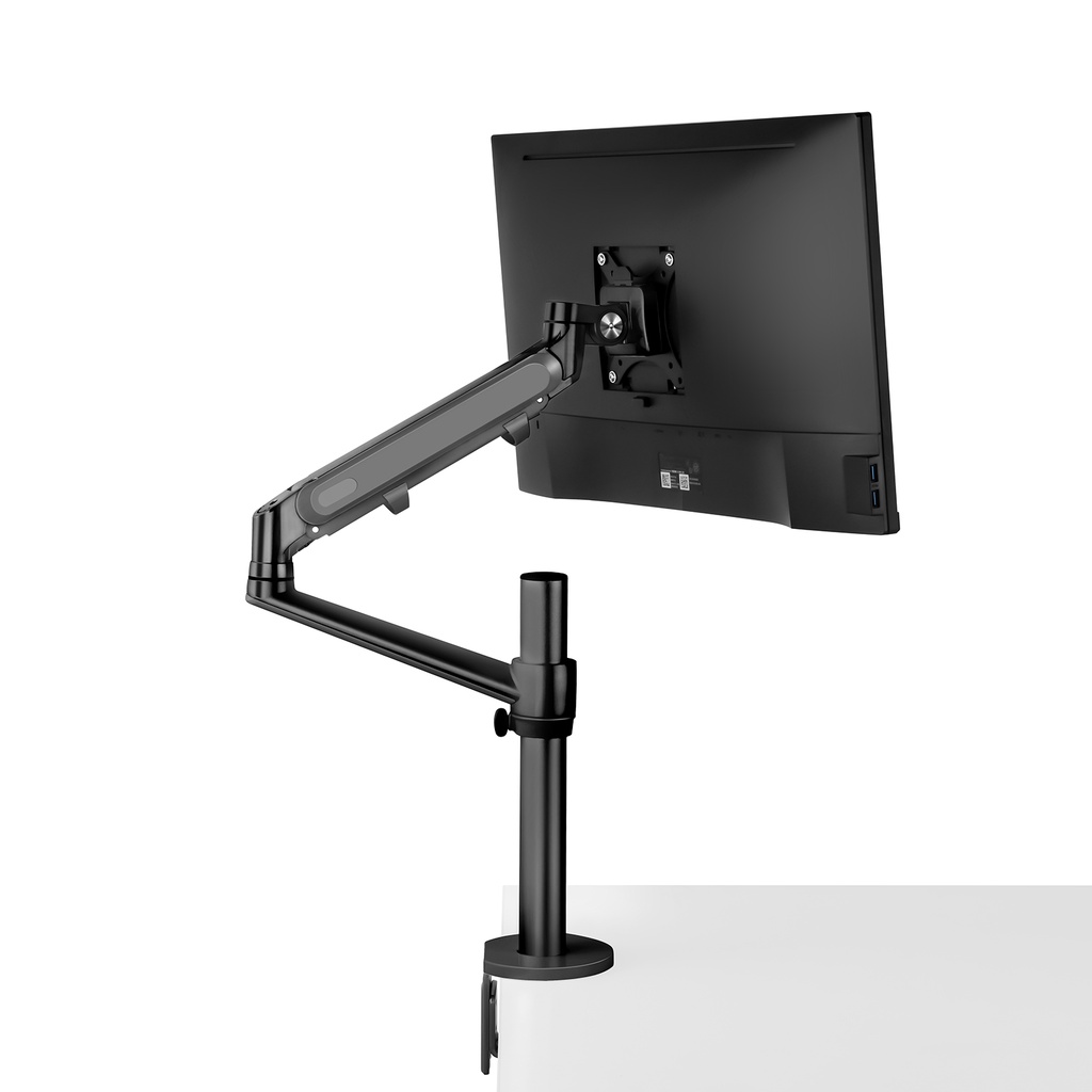 Single Monitor/Laptop Gas Spring Arm Desk Mount
