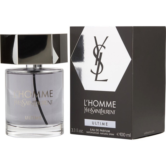 Ysl l’homme Ultime edt 100ml กล่องซีล